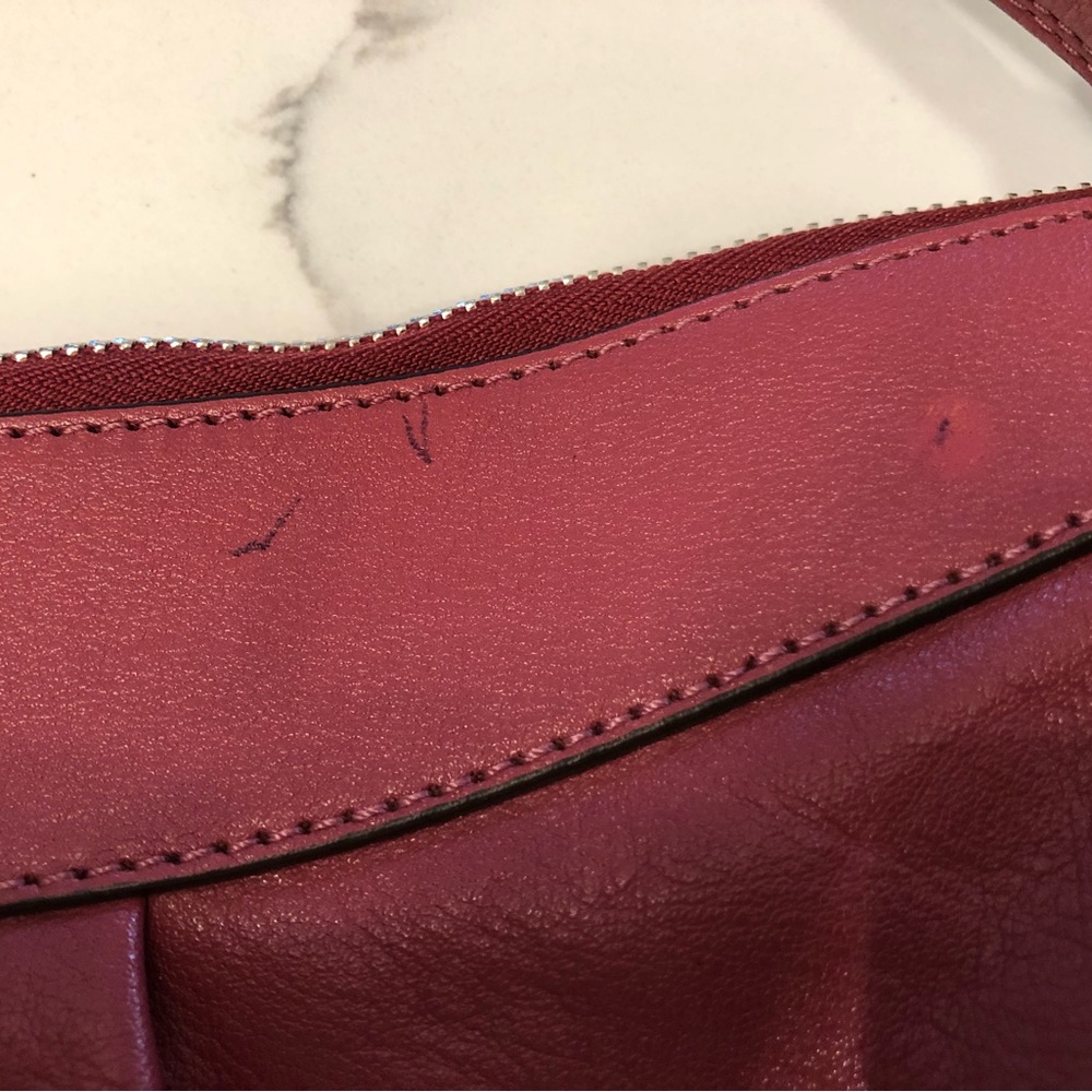 Coach Original Ashley Rose Pink Shoulder Bag C-1220-F15512 - Picture 5 of 9